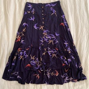 Maeve by Anthropologie High-Low Skirt - 6